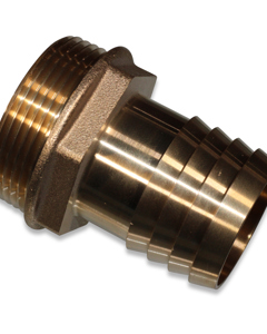 Hose nozzle 1 1/2" m brs